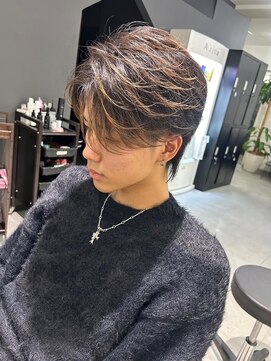 メンズサロン キング 高槻店(Men’s salon K!ng) 波巻きツイストスパイラルパーマ/フェザーパーマ/眉毛/メンズ