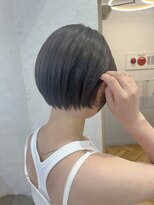 ロンドプランタン 恵比寿(Lond Printemps)&nbsp;ミニウルフレイヤーカット顔周り前髪韓国ショートボブ