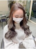 【high tone × natural style】シルバーベージュ×グレージュ