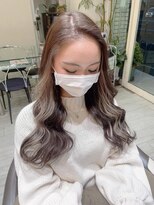 ノイル(Noil)&nbsp;【high tone × natural style】シルバーベージュ×グレージュ