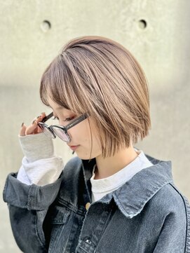 ハルキミナトジャパン 神戸(HARUKI MINATO japan) ボブ 20代30代40代ヘア 切りっぱなし 三ノ宮