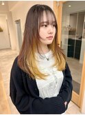 【鈴木】ロングレイヤー インナーカラー