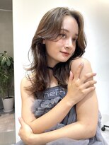 ロンドアンメゾン 原宿(Lond un Maison.)&nbsp;くびれヘア顔周り韓国ボブレイヤーカット前髪カラー