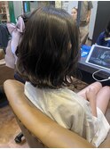 切りっぱなしボブ