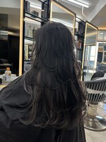 ラピス 渋谷本店(Lapis)&nbsp;バタフライレイヤーカット/インナーカラー/髪質改善/外国人風