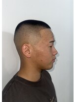 メリケンバーバーショップ フクオカ(MERICAN BARBERSHOP FUK)&nbsp;メンズカット6ミリバズ