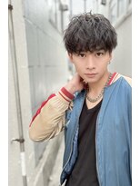 ネクストハラジュク(NEXT HARAJUKU)&nbsp;【曲がる縮毛矯正】フェザーパーマスサーフカールブルーブラック