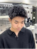 【びっくりするほどセットが楽に!?】短髪パーマ