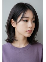 ヘアーディープ(hair deep)&nbsp;レイヤーボブ×ブルーバイオレッド