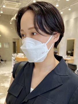 シベルバレー 横浜(sibell) ＊20代30代前髪なしショートハンサムショートショートレイヤー