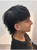 千葉駅MEN’S HAIR/サーフカール/刈り上げセンターパート