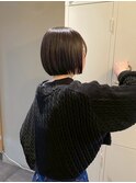 切りっぱなしボブ暗髪【大阪/梅田/中津】