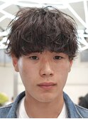 渋谷/シャドウパーマ/メンズマッシュ/無造作パーマ/癖毛風パーマ