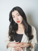 hyon myon/RISEbyREVO 綾瀬店【ヒョンミョン】&nbsp;ハッシュカット/デザインカラー/グレージュ[綾瀬駅/韓国ヘア]
