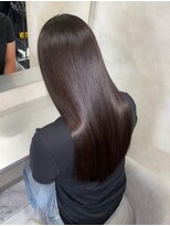 キング 京橋店(K!ng)&nbsp;縮毛矯正髪質改善レイヤーカットハッシュカットダブルカラー