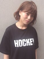 エヴァー(ever)&nbsp;ロブ♪パーマスタイル【ever原宿/表参道】