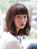 バイオレット 表参道店(Violet)&nbsp;【若井】ぱっつん前髪外ハネミディ