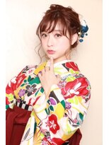 ネオリーブアピ 池袋店(Neolive api)&nbsp;【Neolive池袋】袴着付け ＆ れんちゃんアレンジ￥1２９６０☆