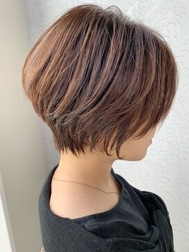 シーエーペッツ(CA-PETZ) 大人かわいいココアブラウンショート☆　＃髪質改善/縮毛矯正