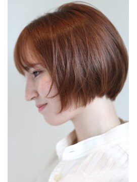 アーク(ARC+) 大人可愛いミルクティーブラウン 前下がりボブ【ARC+代官山】