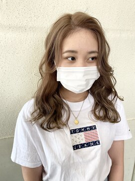 ボアップ 新居浜店(boappu) #ミルクティー #カラー #ケアブリーチ #髪質改善 #ハイトーン