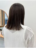 切りっぱなし/大人かわいい/美髪/こなれミディ/地毛風カラー/54