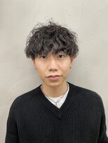 メンズサロンロス(LOSS)&nbsp;波巻きパーマ/重め