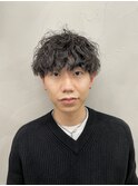 波巻きパーマ/重め