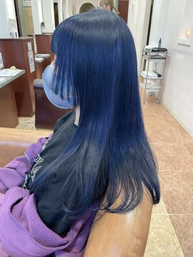 ブランシェ JR勝川駅南口店(BRANCHE) 【ブルーブラック☆☆☆前髪インナー☆#airi】