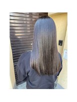 アオゾラヘアー フジサキグウ(AOZORA HAIR FUJISAKIGU) うる艶×ダークカラー