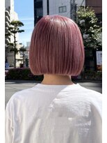イデアル(Ideal)&nbsp;ボブ/ミニボブ/切りっぱなしボブ/前下がり/前下がりボブ/韓国