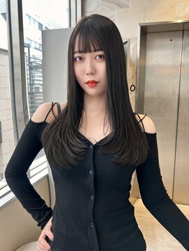 リリー(Lilley) 【lilley 稲永麻衣】レイヤーカット+ブリーチなし+天神韓国ヘア