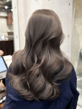 サイン 表参道(SIGN) 切りっぱなしボブショートカットショートボブベージュカラー