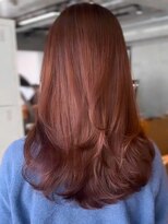 レノラ 本町(LENORA)&nbsp;レイヤーカットレイヤーロングヌーディベージュアースカラー