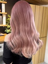 キラ 原宿(KILLA)&nbsp;前髪イメチェンこなれミディウェーブパーマアンブレラカラー