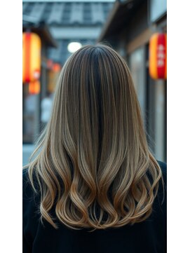 クールドセリエ 新宿南口店(Coeur de cellier) ミルクティーバレイヤージュ新宿店