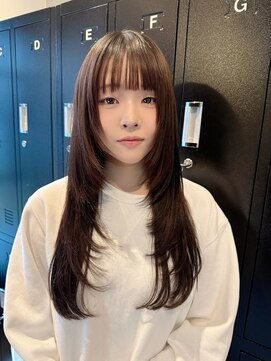 ココモ(KOKOMO) 【中下寧々】ワンホンヘア//ロングレイヤー/シールエクステ