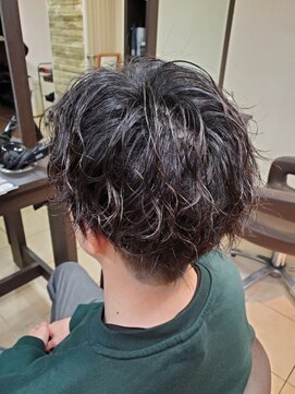 インパークス 椎名町店(INPARKS) メンズマッシュパーマツイストスパイラルパーマニュアンスパーマ