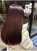 宮崎/ワインレッド/レッド/ヘアカラー/ブリーチ