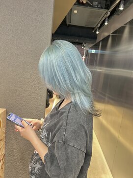 ザ オーダー(THE ORDER) 黒髪/ボブルフ/ネビージュ/小顔/ワンレン/栄/髪質改善/前髪