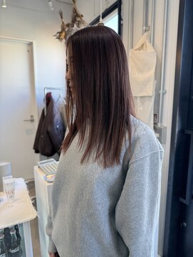 ロカ 表参道(loka) ピンクブラウン/レイヤーカット[表参道/ブリーチ/ハイライト]Mai