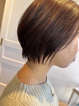 リアン ヘアー(Lien hair) 抜け感のあるショートボブ