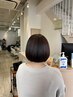 【中嶌・前田指名】カット＋似合せカラー(白髪染め含む)
