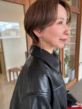 ハル 泉中央(hal) ショート/ハンサム/ベージュ/hal泉中央