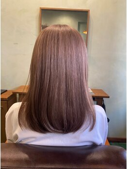 ミツアミ(mitsuami)の写真/髪のダメージが気になる方におすすめ◎髪質改善で、まとまりのある自然なストレートヘアを実現します♪