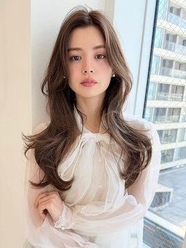 レミエ ダイカンヤマ(lemiie) モテヘア☆フェイスレイヤー☆韓国 レイヤーカット☆海外風ヘア