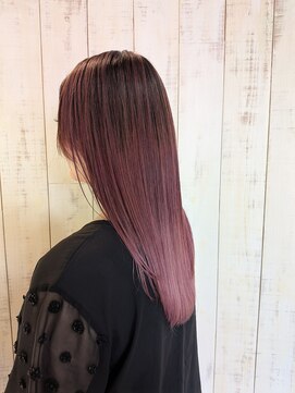 エスポワール 北習志野店(ESPOIR) ピンクブラウン×バレイヤージュ