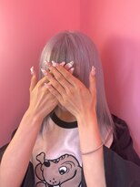 ダズリングディア(Dazzling Deer)&nbsp;ホワイトシルバー／ホワイト／ハイトーン／学割／ストレート