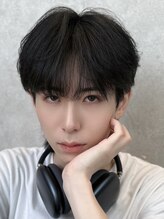 ＊カットだけでも作れる最高のヘアスタイル＊【中性ウルフ】【センターパート】【シースルーマッシュ】