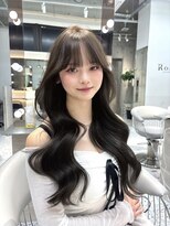 ロール 博多(Role)&nbsp;黒髪/オリーブグレー/ココアベージュ/小顔に見せるヘア/透明感